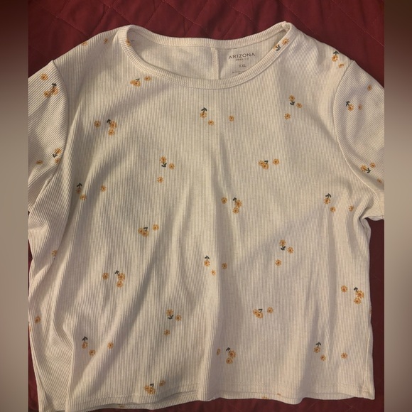 Cropped flower shirt - Picture 1 of 2